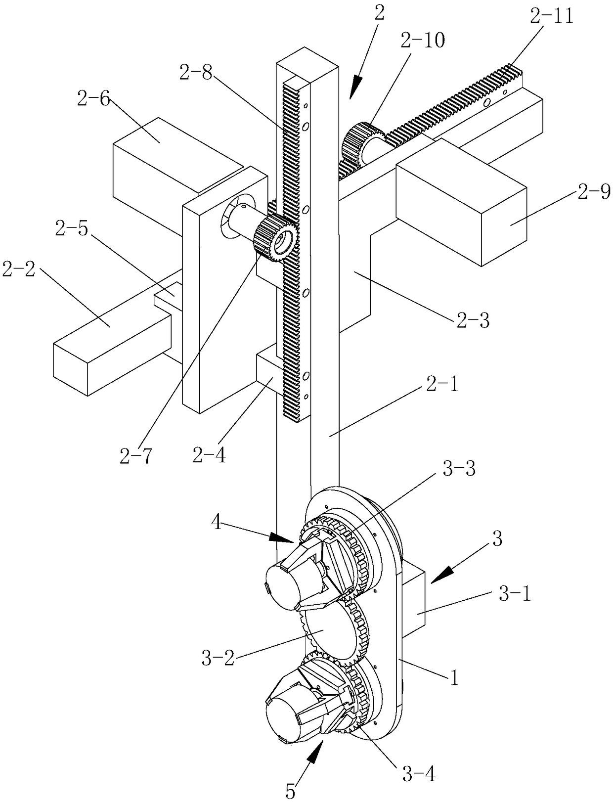 A synchronous feeding manipulator for machine tools