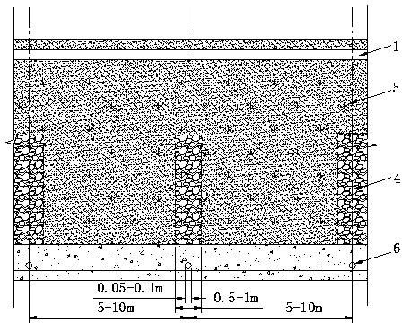 Recompaction and plant covering combined protection method for loose unsaturated soil slope shallow layer