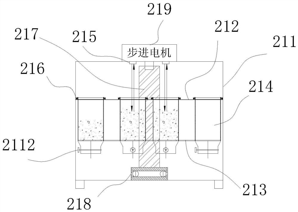 A wheel type coal gangue identification device