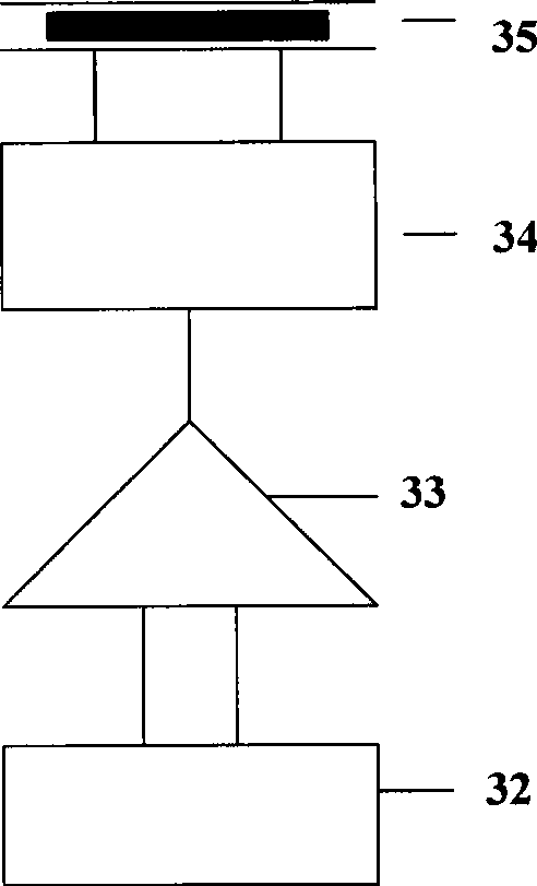 On-line monitoring oil-gas separation device for transformer