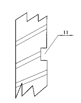 Four-layer tobacco loading bulk curing barn