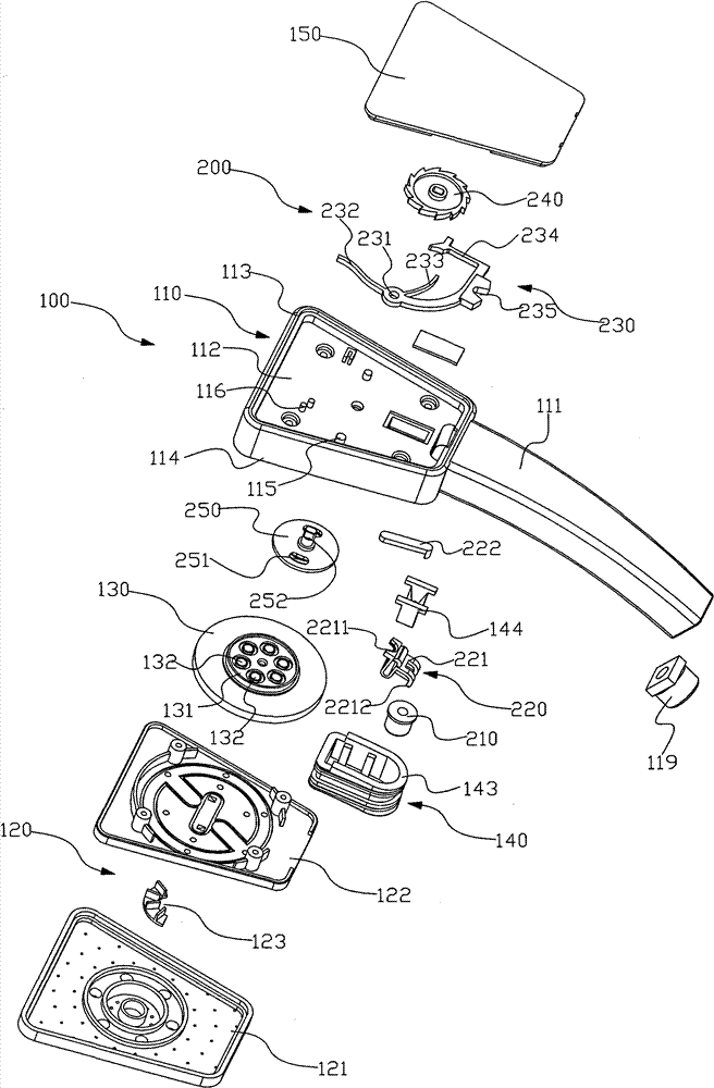 Button-switched sprinkler and switching method thereof