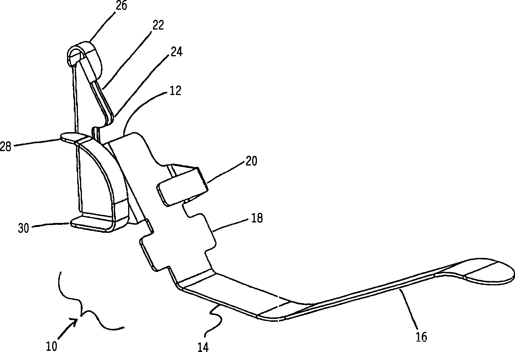 Screw-less mainframe board fixing device