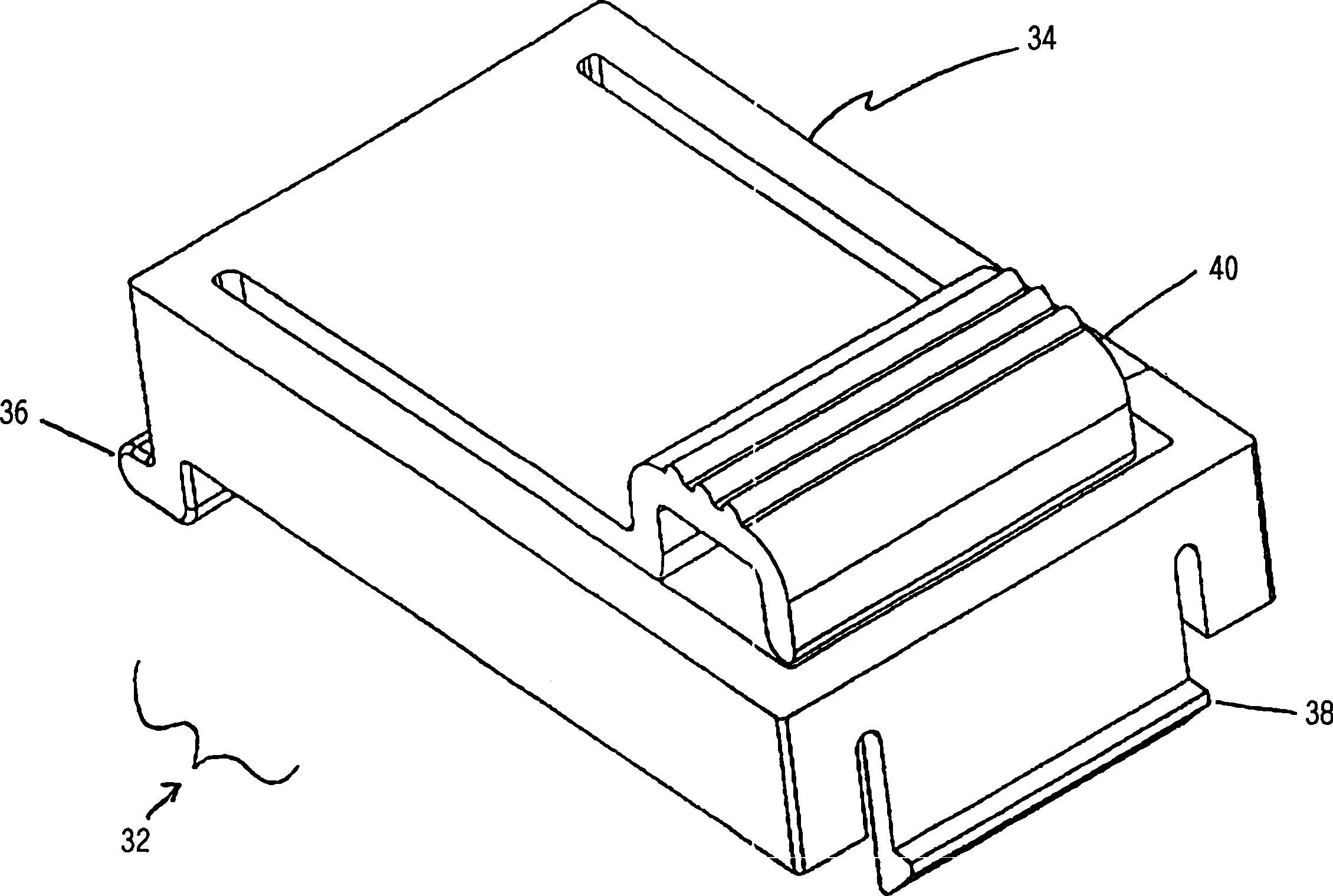 Screw-less mainframe board fixing device