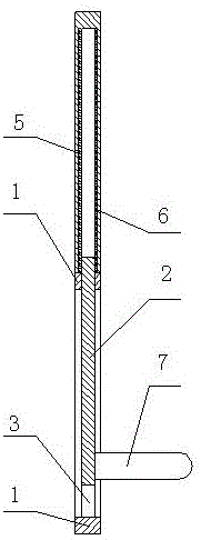 Window capable of gliding up and down for cleaning