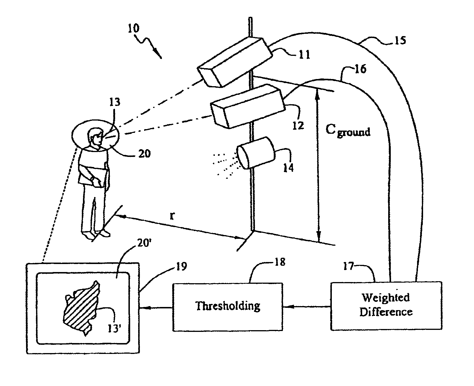 Near-infrared disguise detection