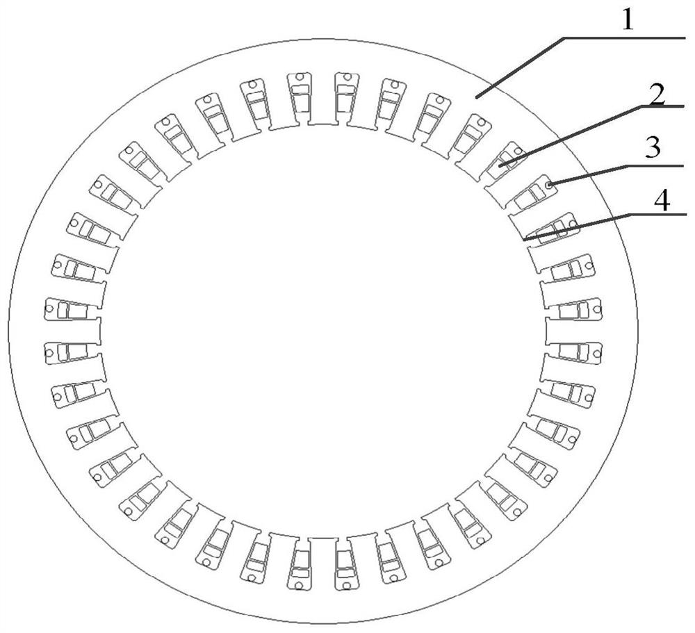 Rotor multi-slot type induction excitation type hybrid excitation motor