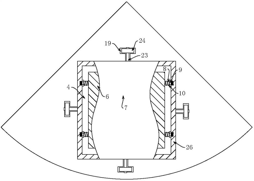 All-position art design works display device