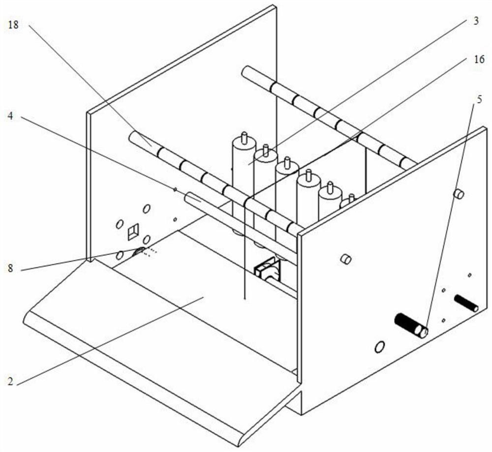 Carbon fiber felt pad weaving and extruding integrated forming machine for aero-engine clamps and method of using the same