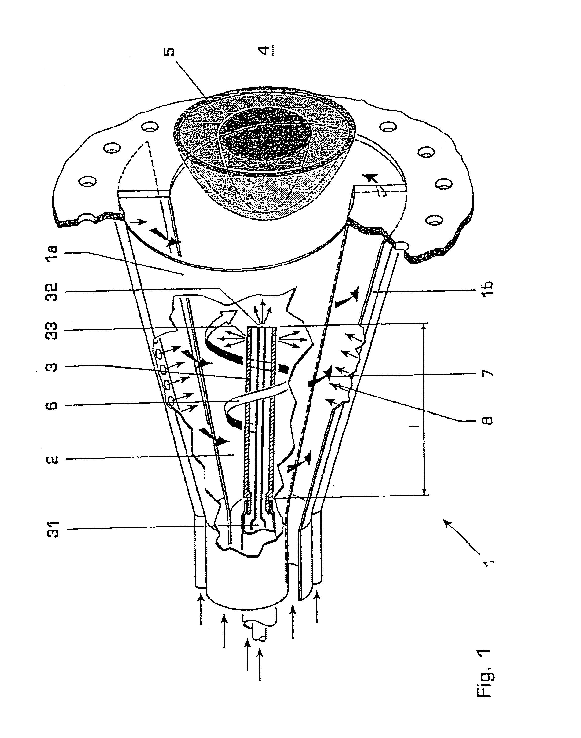 Method for the reduction of combustion-driven oscillations in combustion systems and premixing burner for carrying out the method