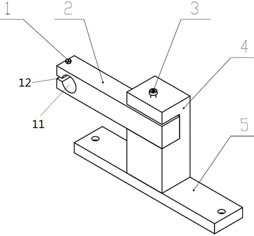 Purpose-made follow rest for machining slender shafts