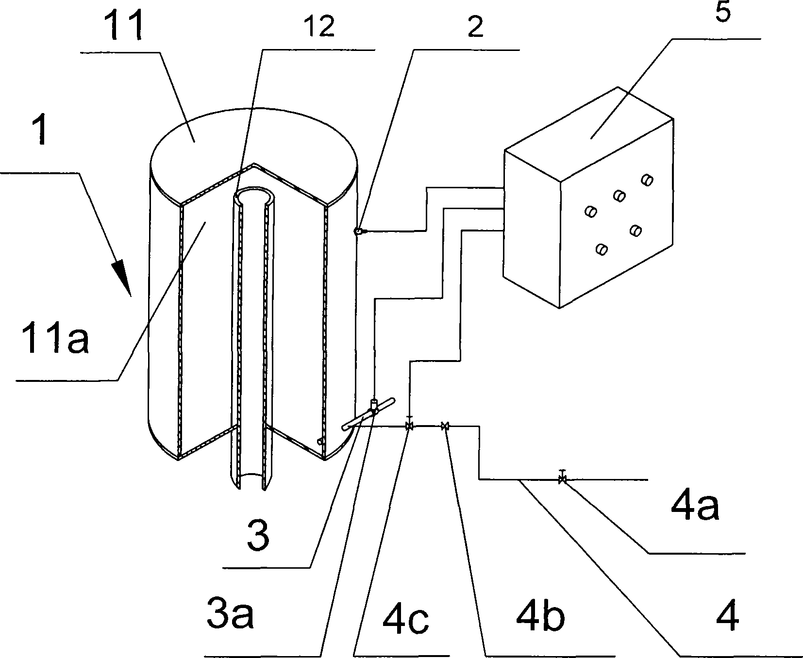 Fuel gas weak blast wave dust-cleaning deduster