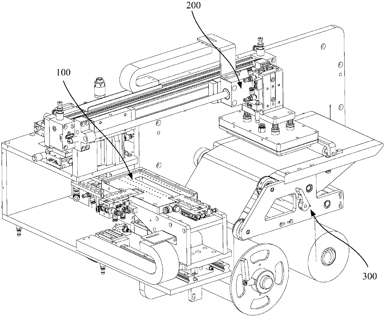 Automatic stripping machine