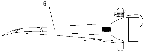 Meniscus suture needle and meniscus suture system