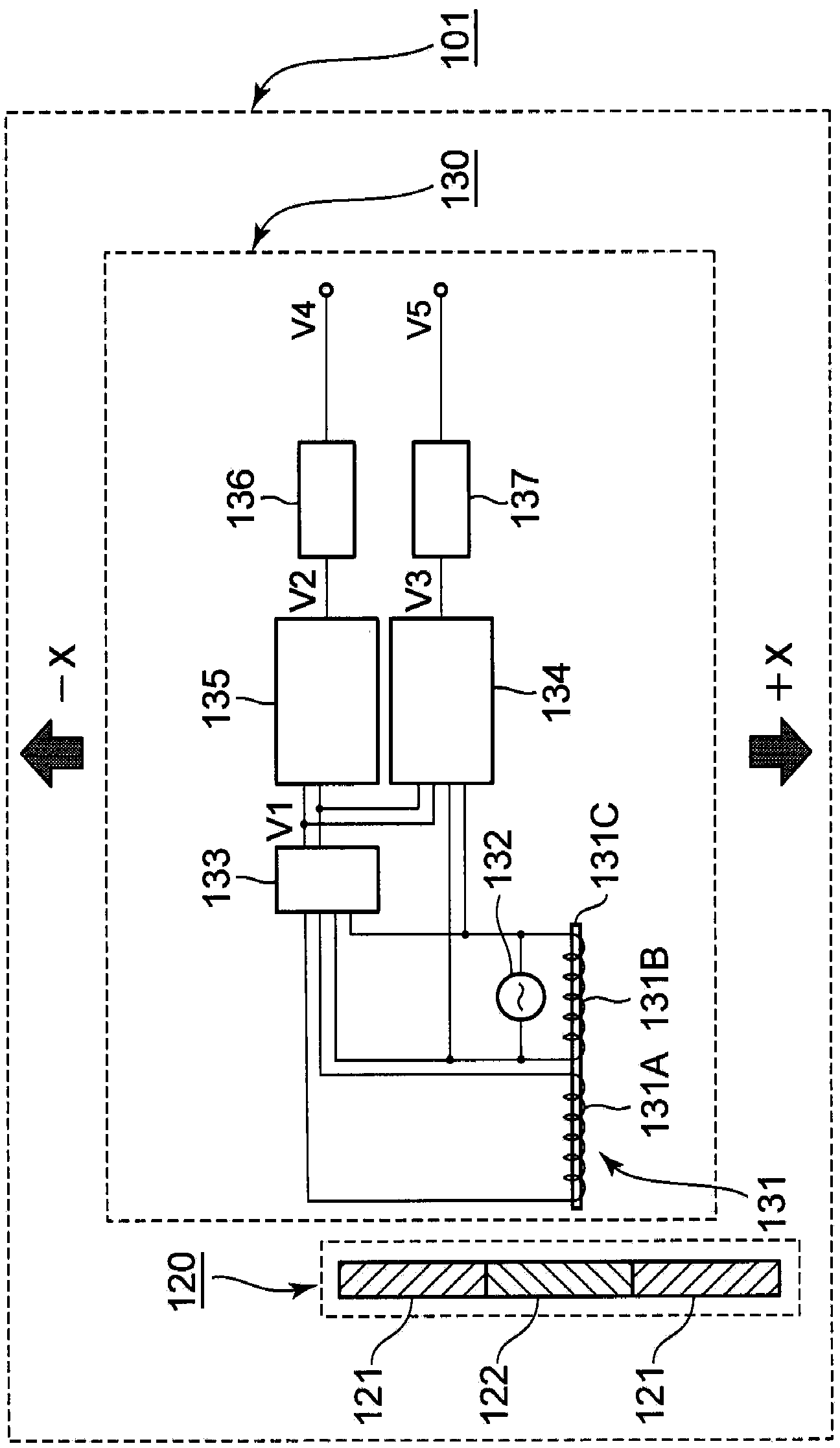 Elevator car location detector device