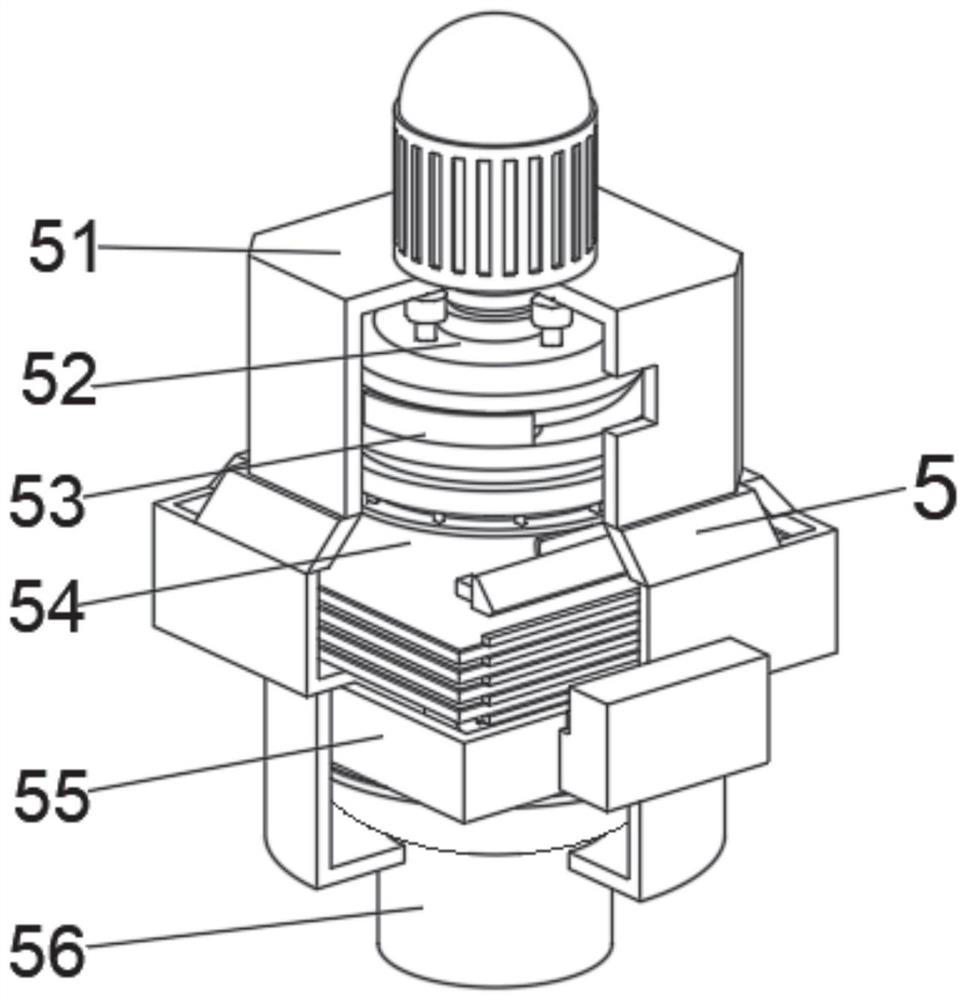 Multi-stage high-speed grain grinding device