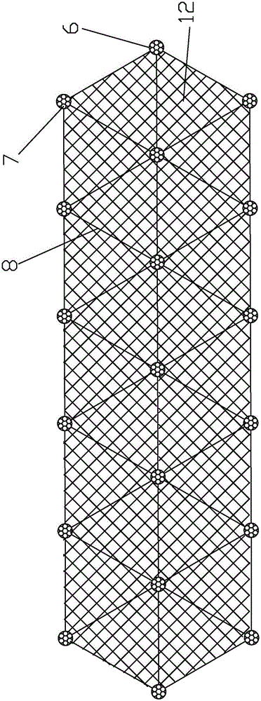 Construction method for improving bearing capacity of seawall armor foundation