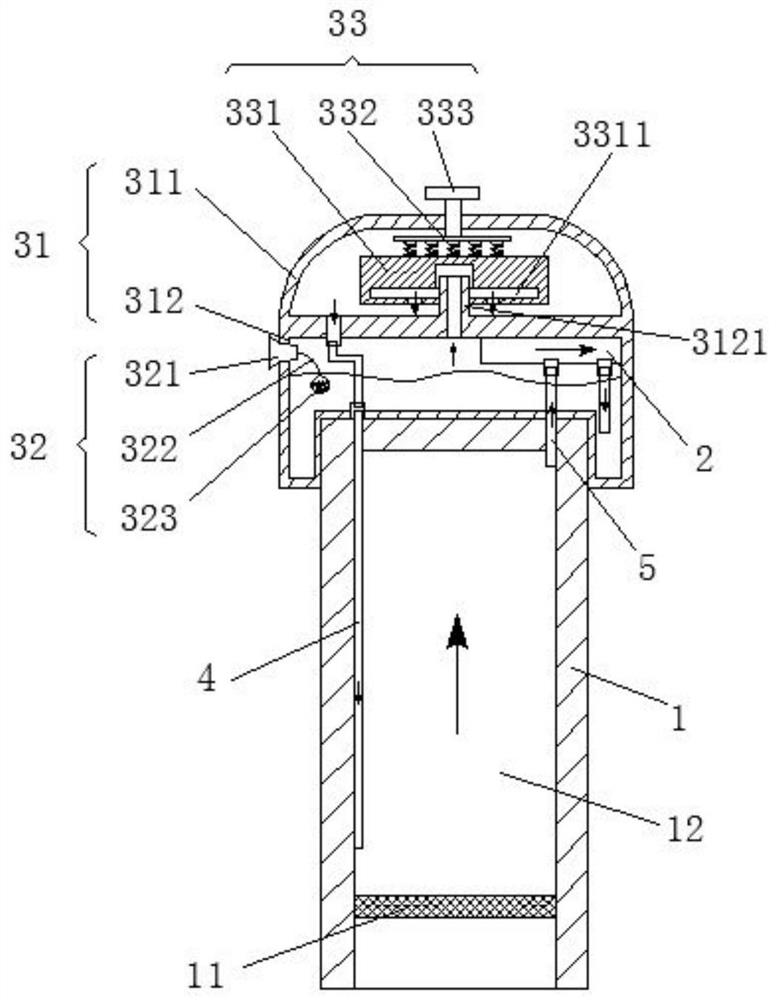 Five-fruit-and-vegetable gallipot and preparation and utilization method thereof