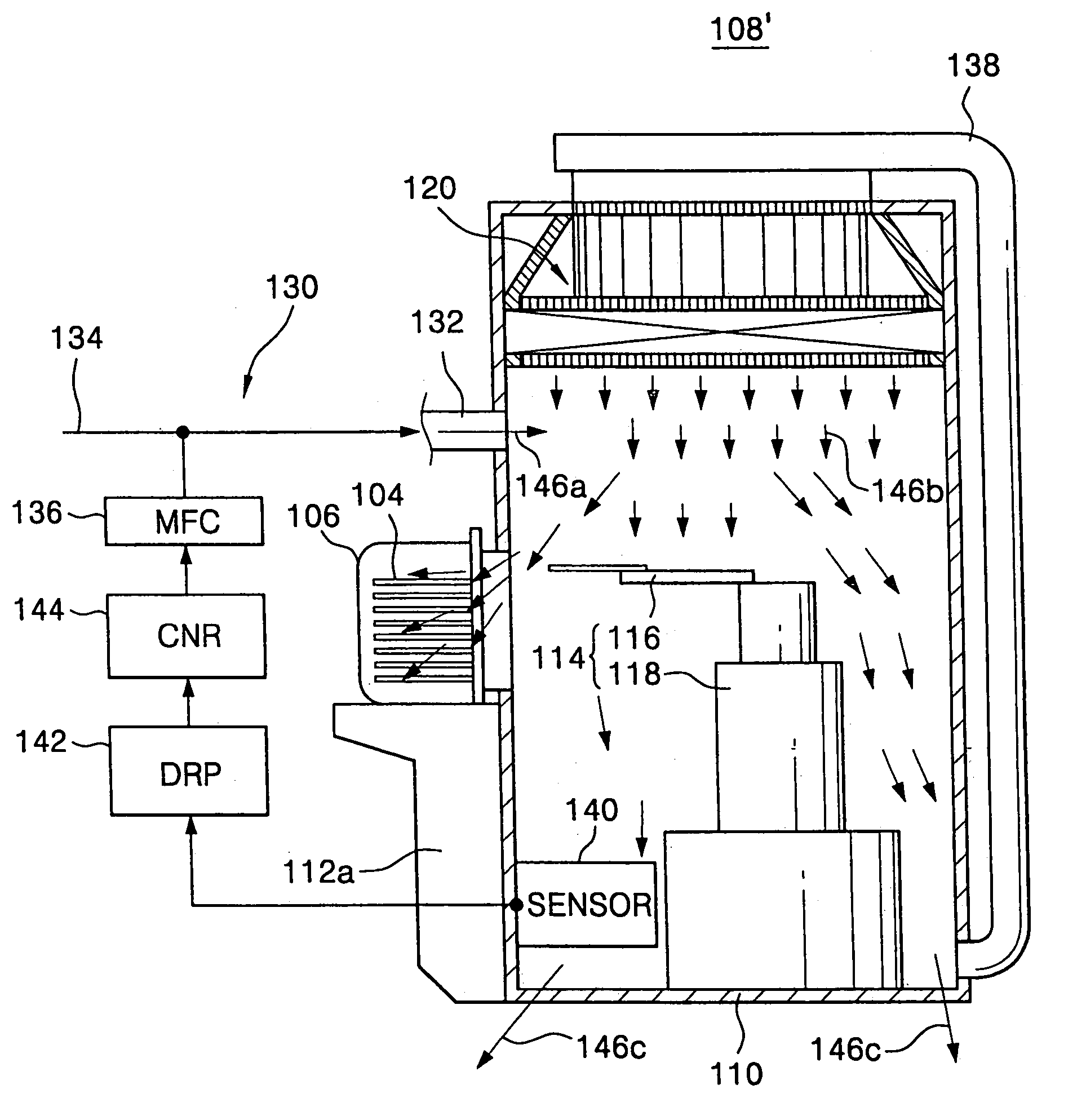 Substrate processing apparatus and method of processing substrate while controlling for contamination in substrate transfer module