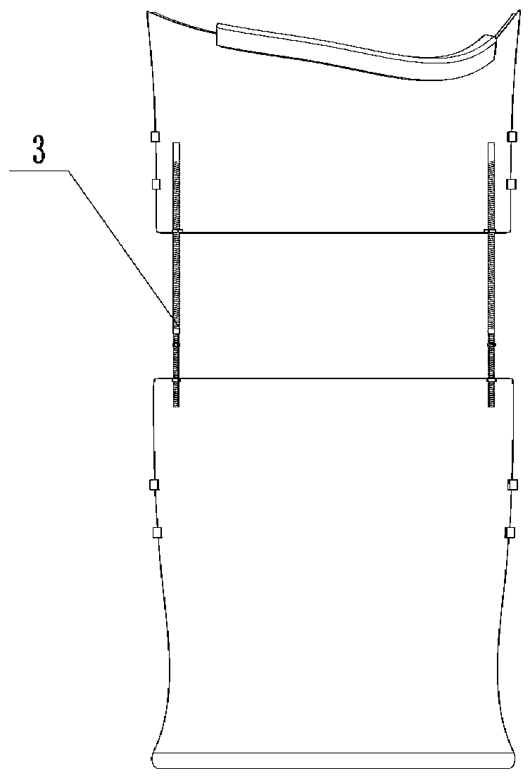 Adjustable type thoracic vertebra and lumbar vertebra traction and shape straightening fixer