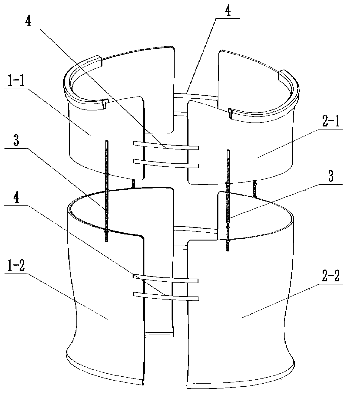 Adjustable type thoracic vertebra and lumbar vertebra traction and shape straightening fixer