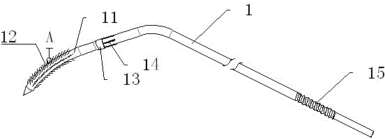 Dental nerve broach