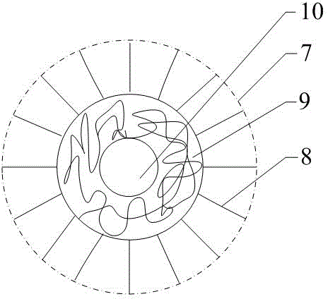 Reactor for realizing suspension of biofilm carriers under low aeration quantity