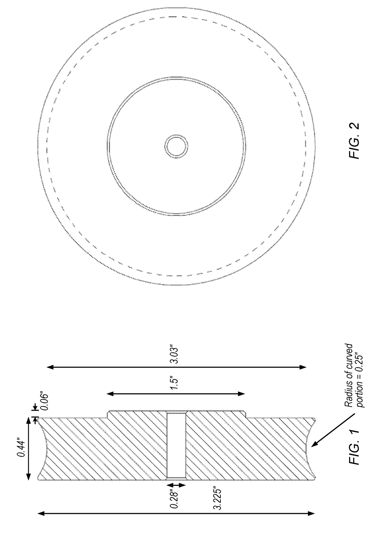 Record stabilizer for multiple vinyl sizes