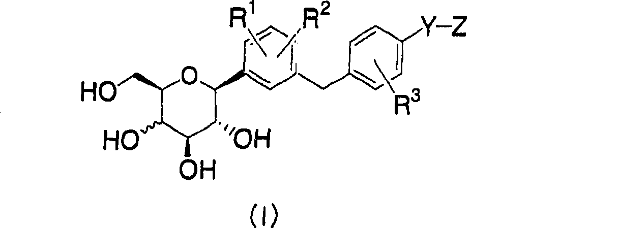 C-phenyl glycitol compound for the treatment of diabetes