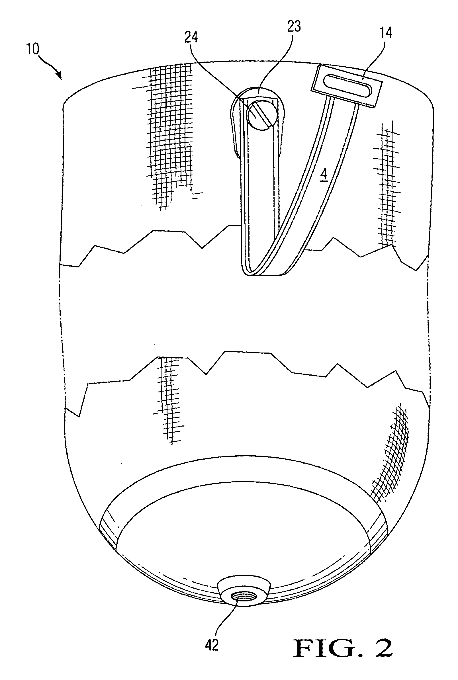 Prosthetic attachment system with low profile attachment pad