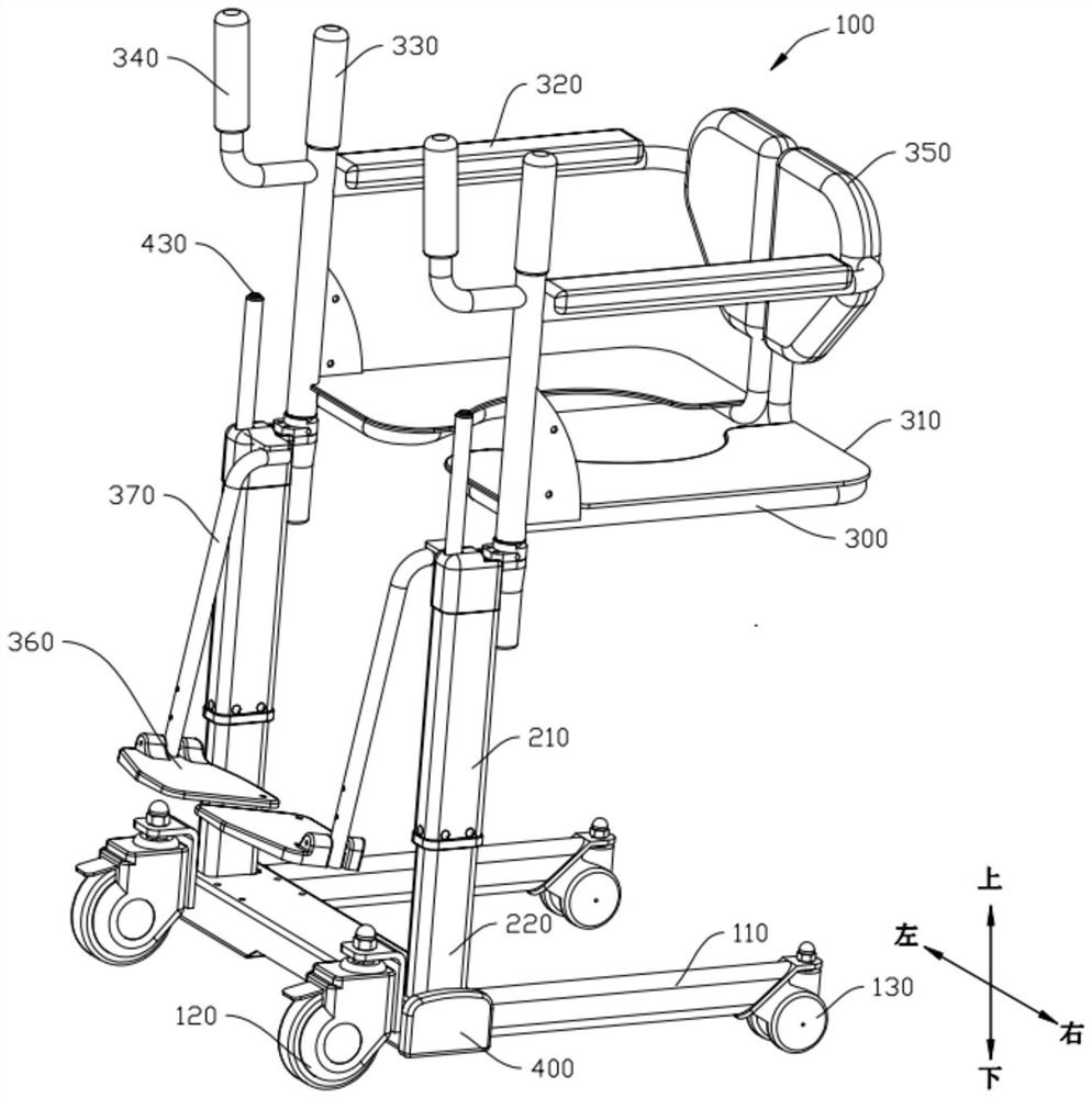 Liftable shifting machine