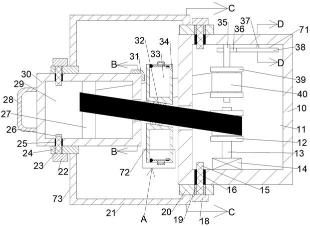 A tool transport device in aerial work projects