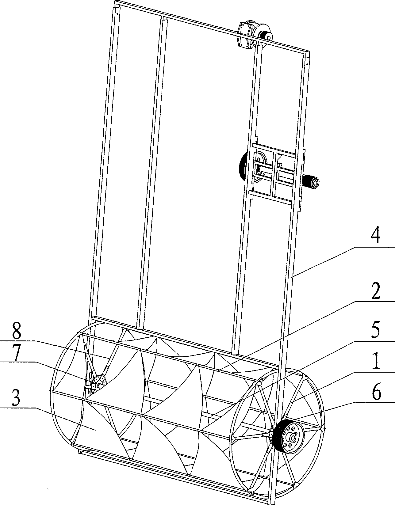 Self-adapting flexible vane rotor