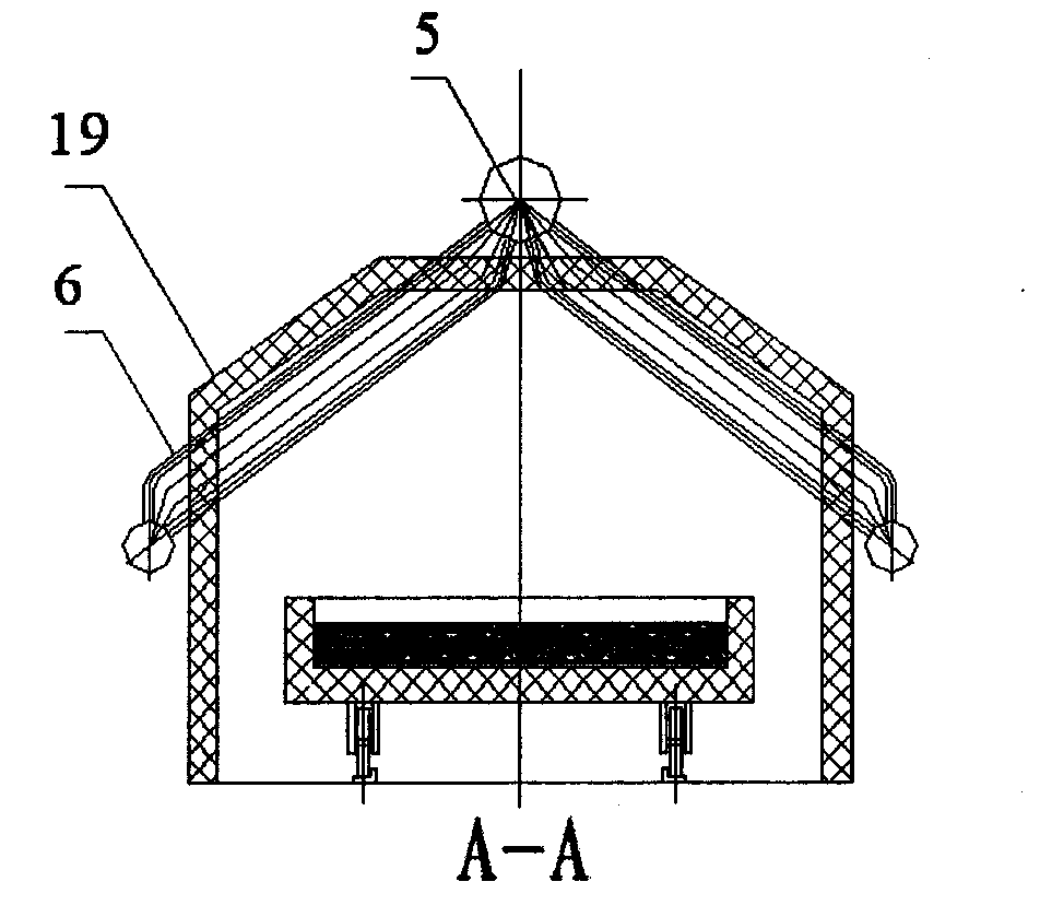 Physical heat recovery process of high-temperature material