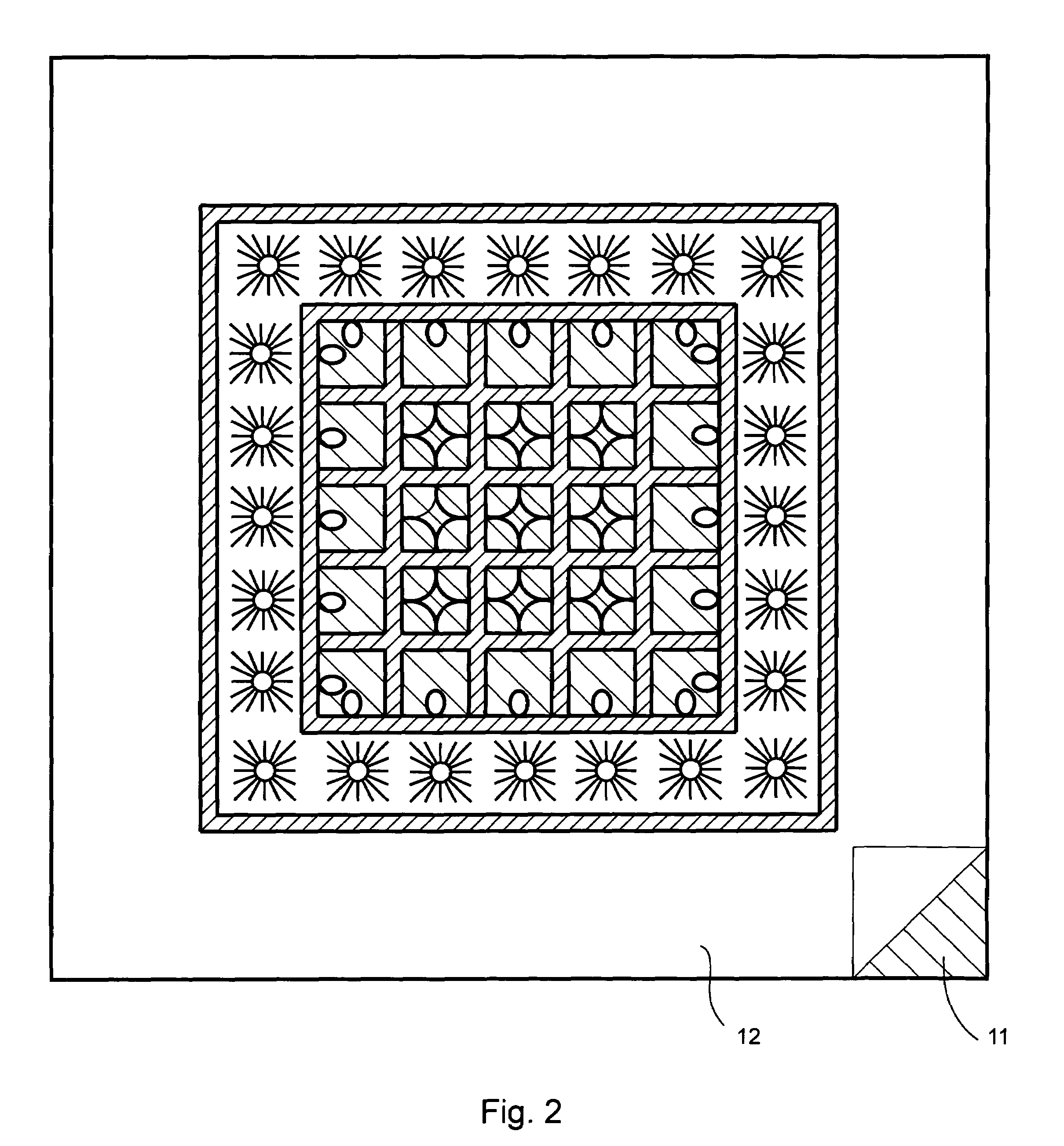 Hardanger machine embroidery and method