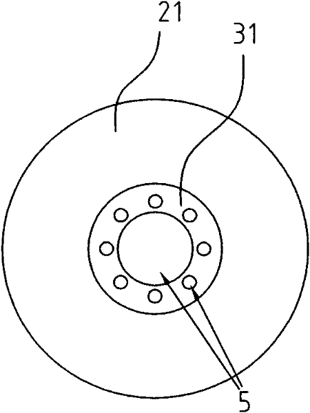 A refining device for mineral slurry