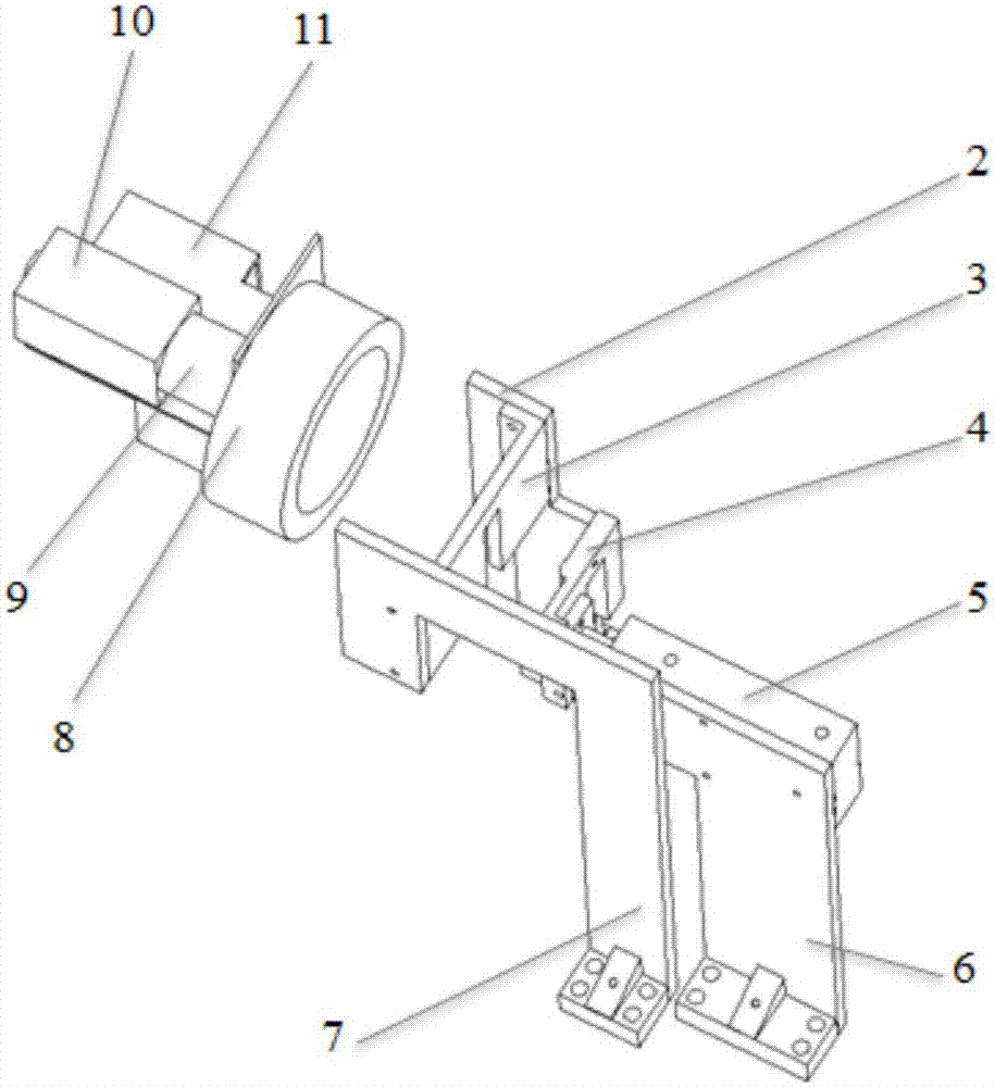 Visual recognition-based usb line splitting and arranging mechanism