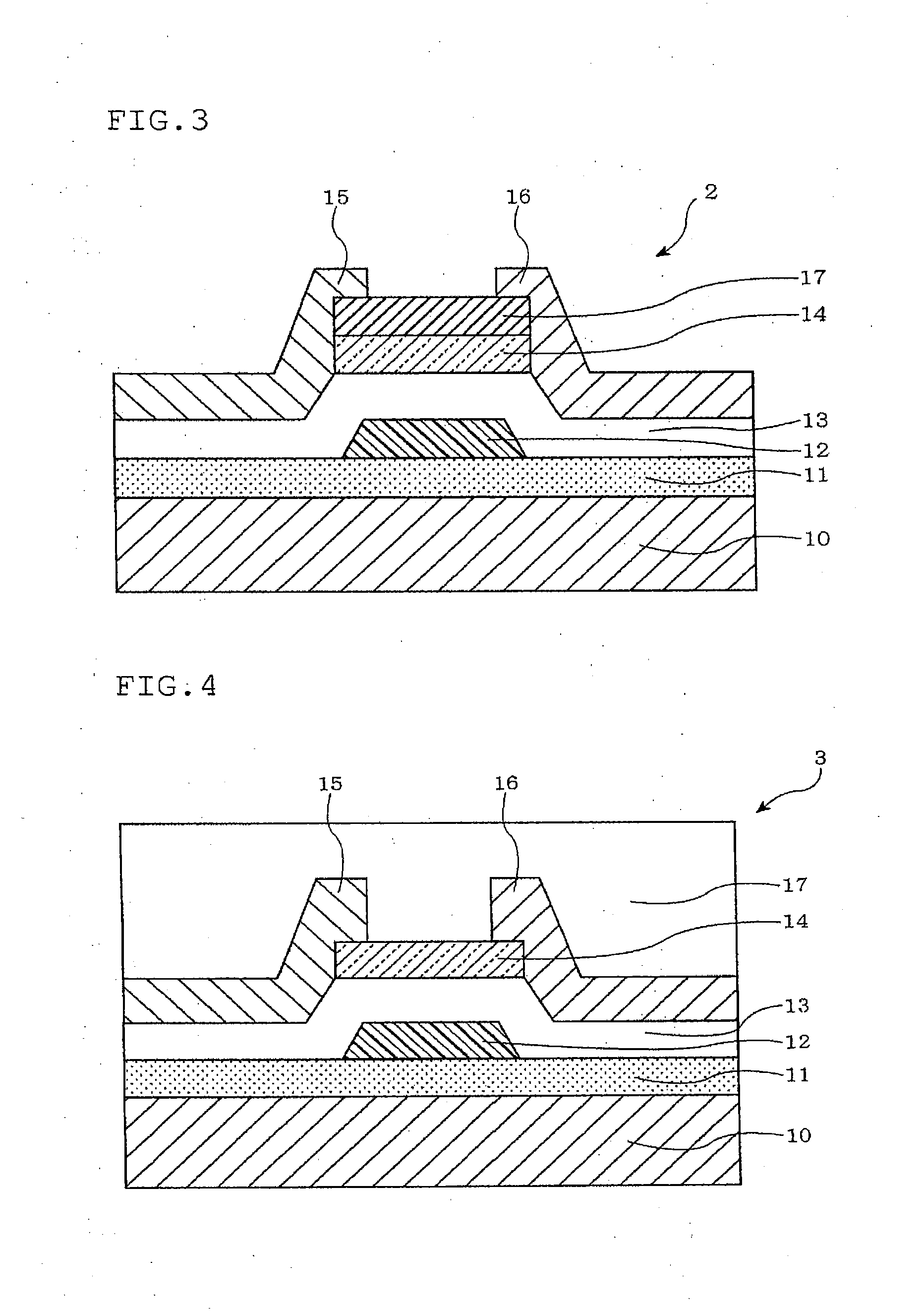 Oxide semiconductor field effect transistor and method for manufacturing the same