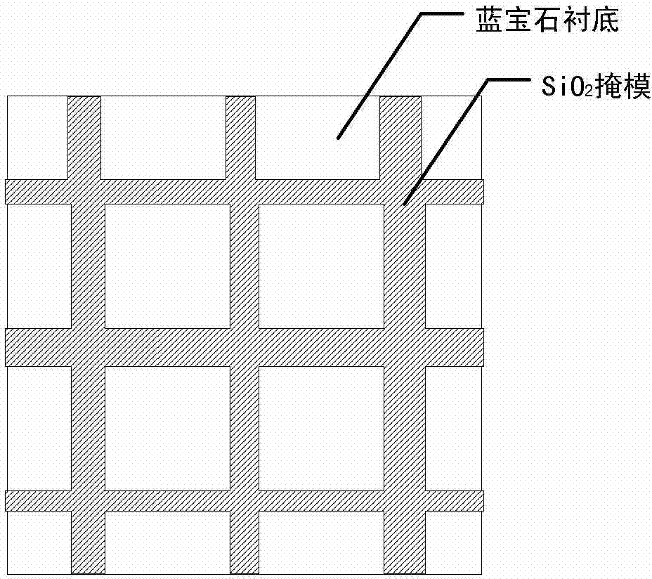 Method for preparing LED (Light-Emitting Diode) with GaN thick film vertical structure