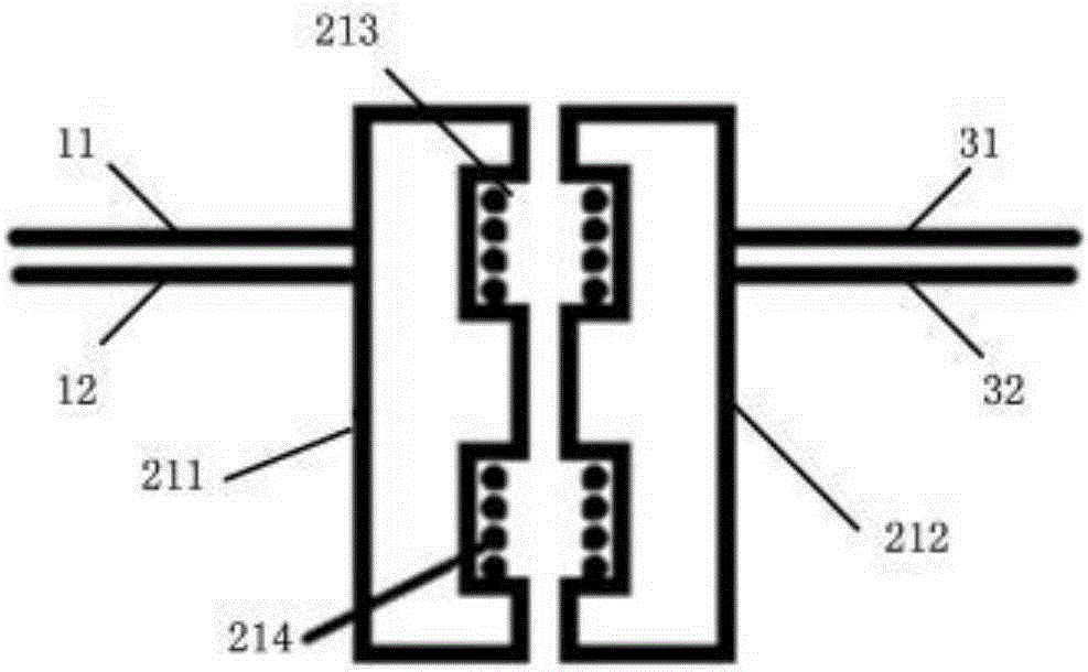 Intravascular ultrasound diagnostic instrument with rotation coupled structure