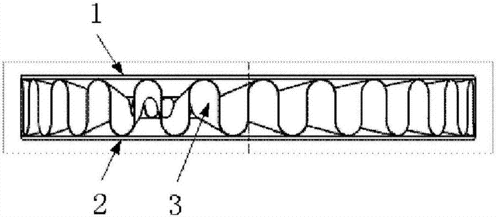 A pleated diffuser