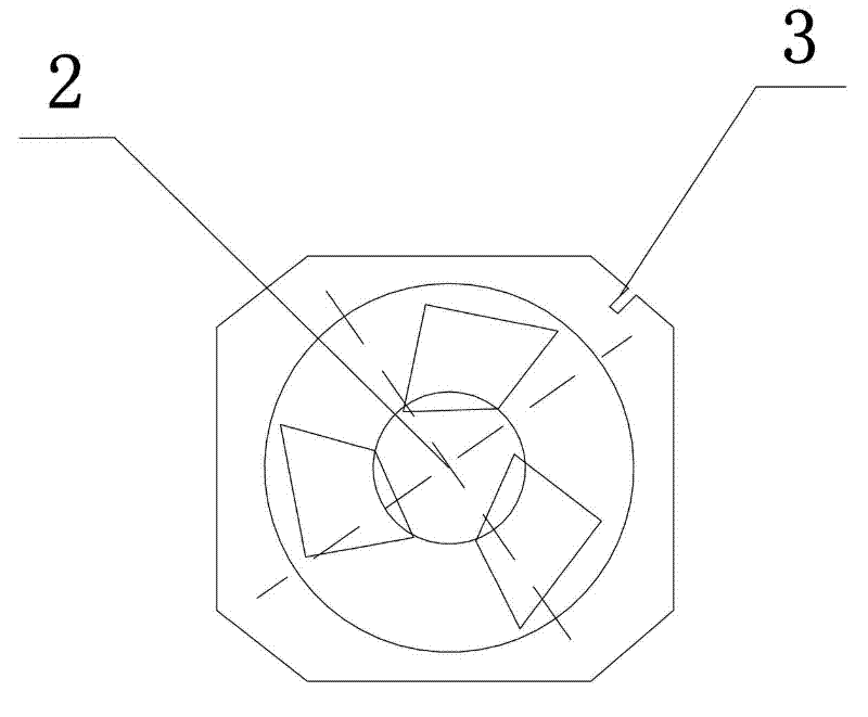 Portable heat circulator for small space