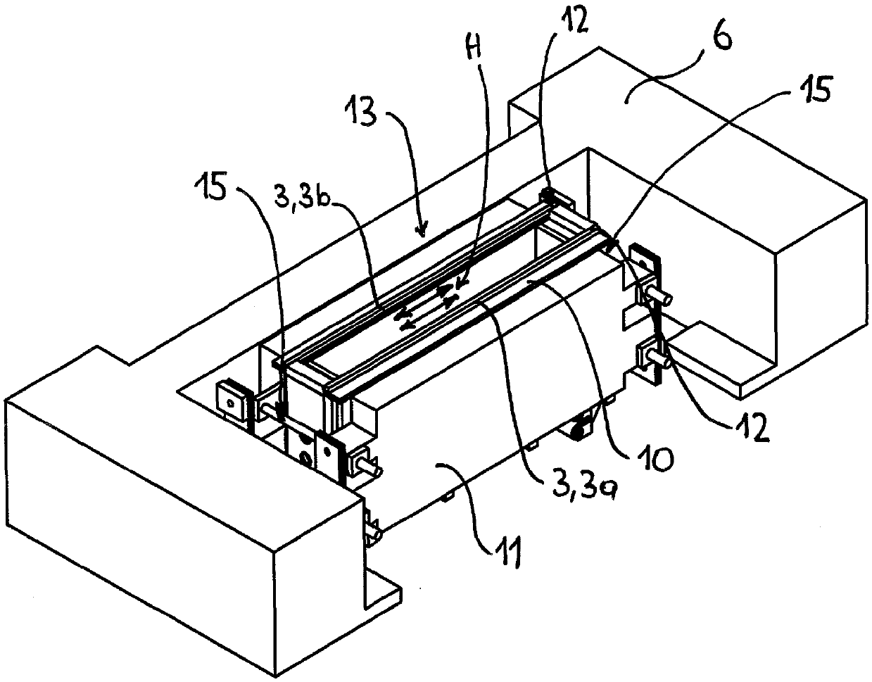 Two-dimensional oscillation of a continuous casting mould