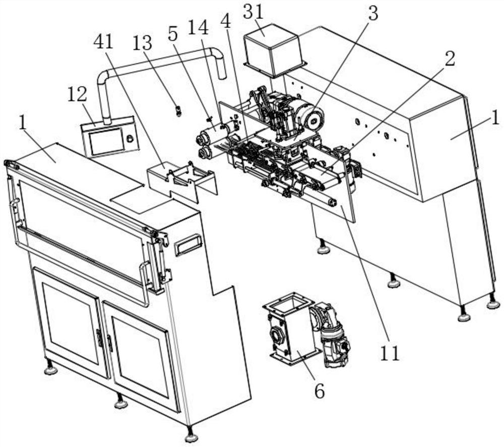 Automatic bag breaking and ice breaking equipment for blood plasma bags