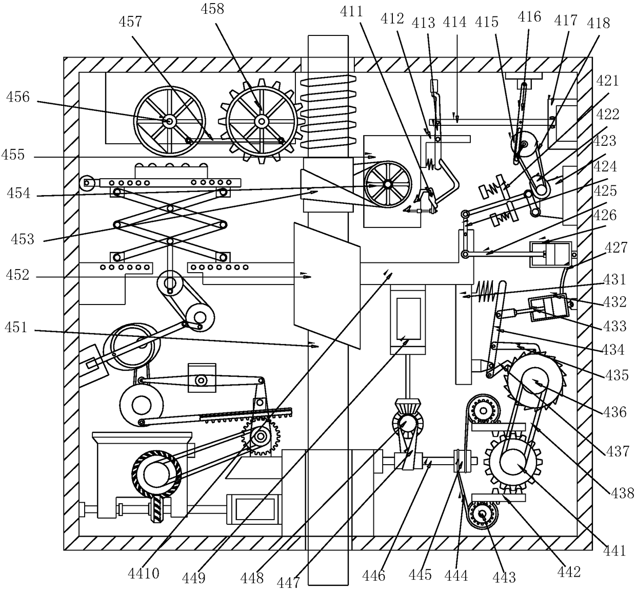 Vehicle steering transmission device