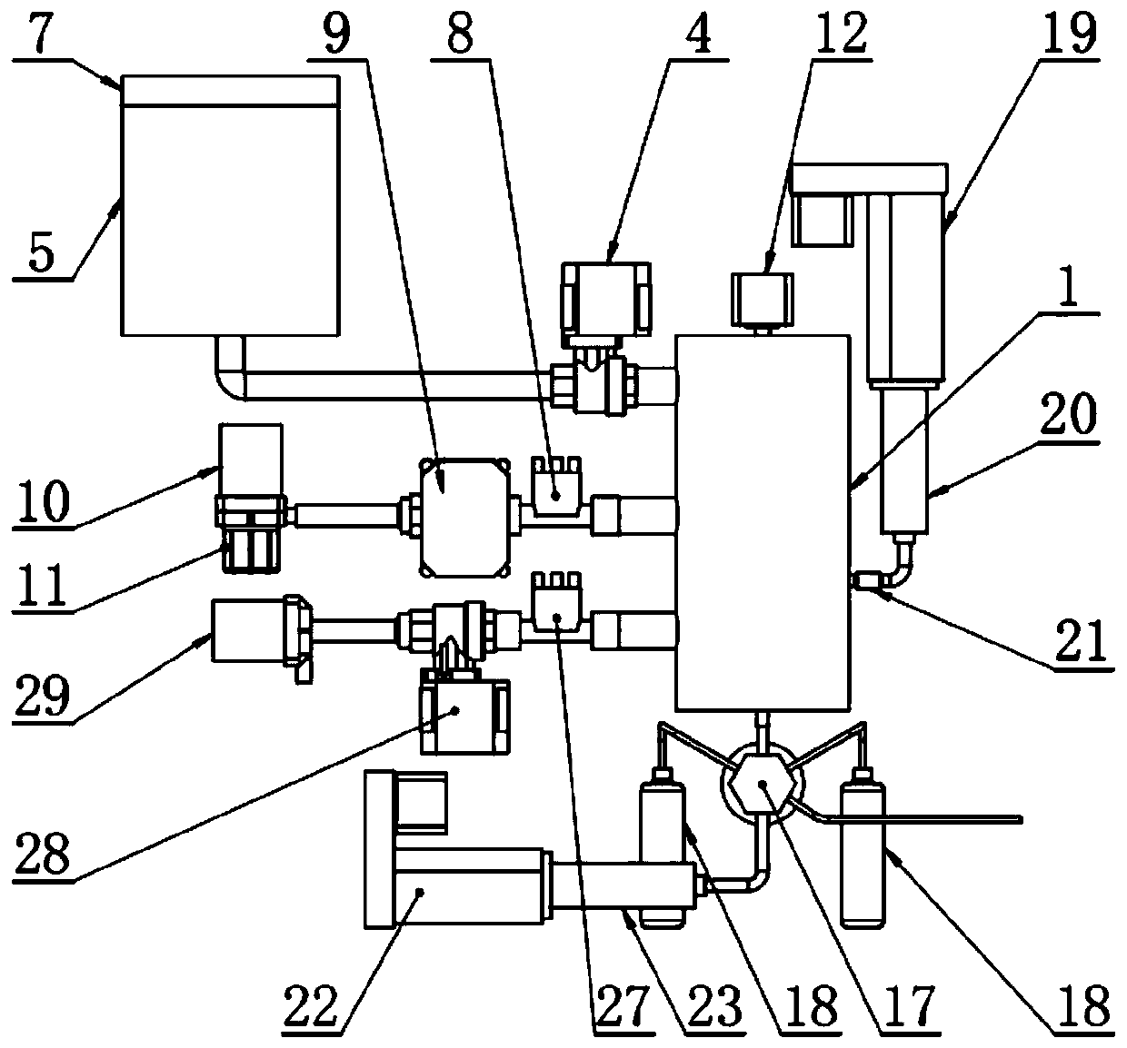 In-situ extraction, enrichment and sampling device and method for organic pollutants in seawater