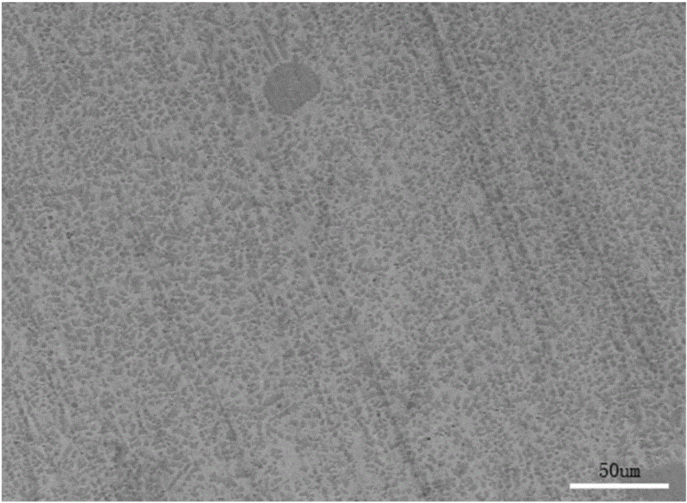 Laser surface modification method of copper-chromium alloy contact