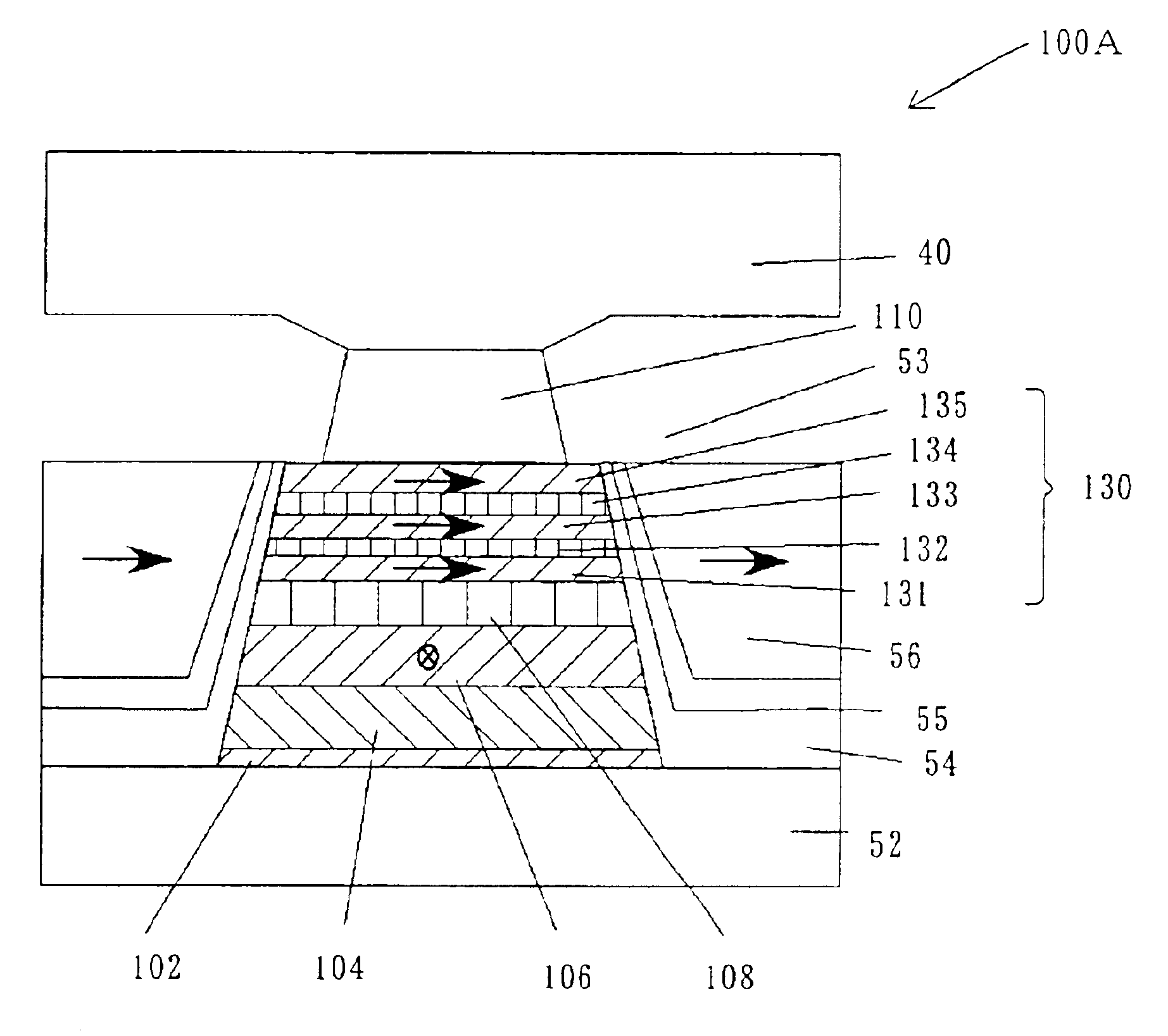 CPP GMR free layer having ferromagnetic layers with parallel magnetization separated by non-magnetic layer