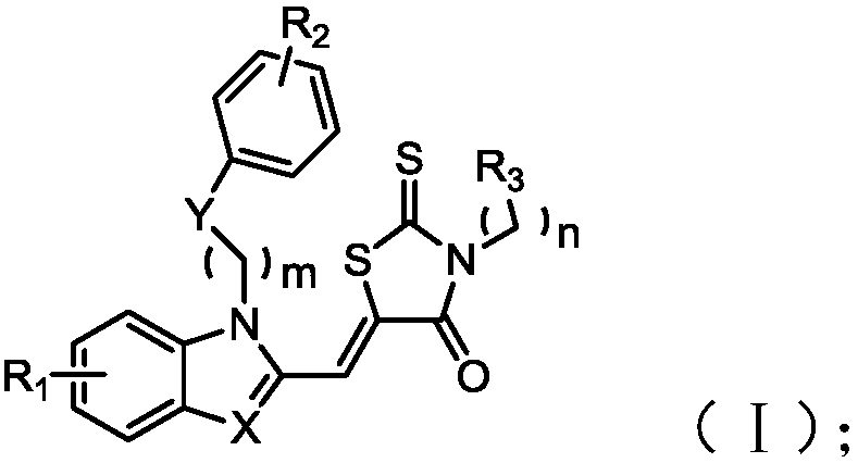 Benzimidazole derivative, preparation method thereof and application of benzimidazole derivative to tumor resistance