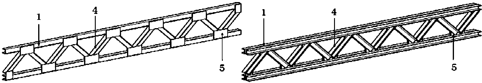 Industrially assembled multiple high-rise steel special-shaped column frame-eccentric supporting system